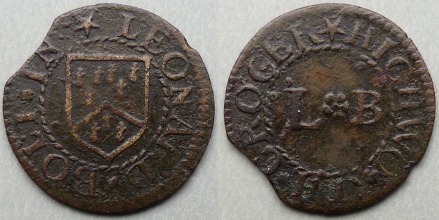 Highworth, Leonard Bolt farthing token Highworth, Leonard Bolt farthing token